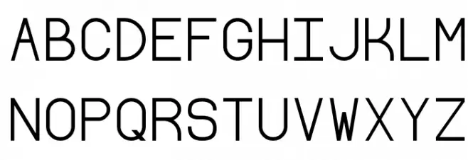 Borgen Schriftart Groß