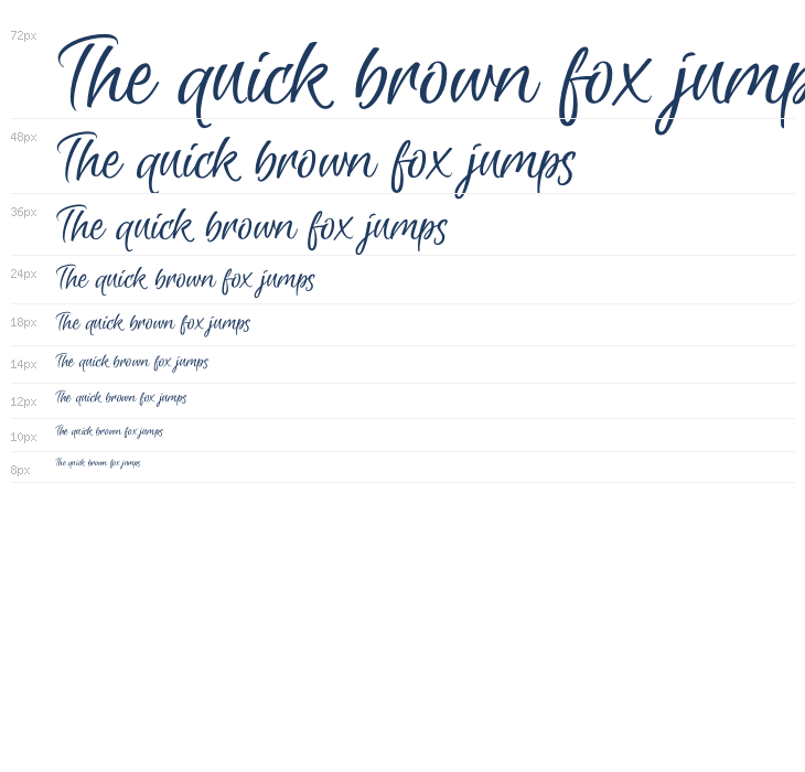 Borgers Script PERSONAL USE Regular Waterfall