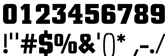 Borghs Normal Font OTHER CHARS