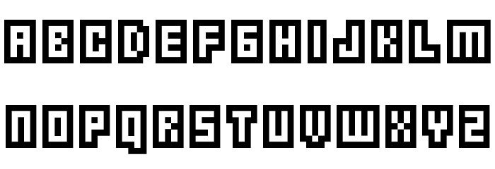 Borgnine Font LOWERCASE