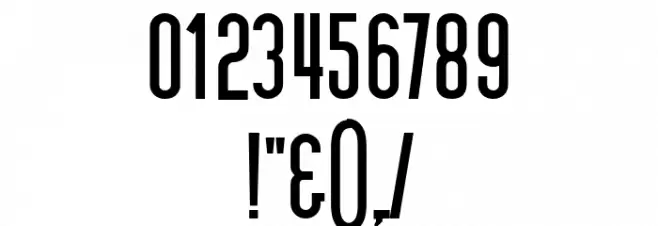 Boricua Condensed Font OTHER CHARS