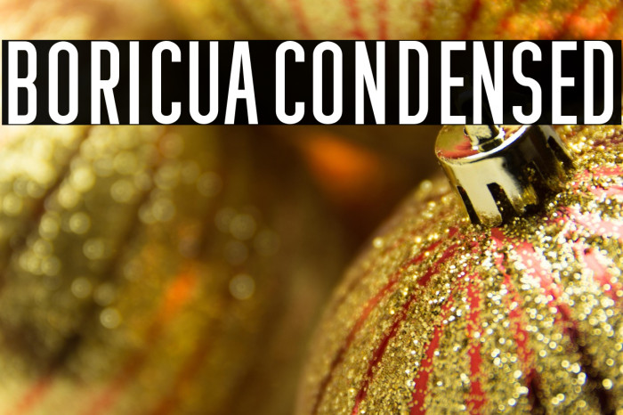 Boricua Condensed Example 2