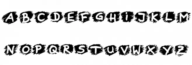 Boring Lesson 字体 小写