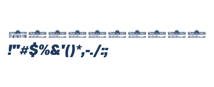 Boring Sans A Trial Heavy Italic Other Characters