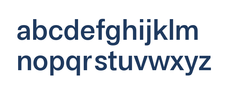 Boring Sans A Trial Medium Lowercase