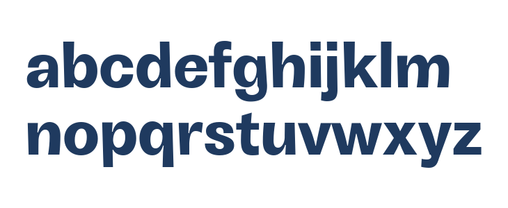 Boring Sans B Trial Bold Lowercase