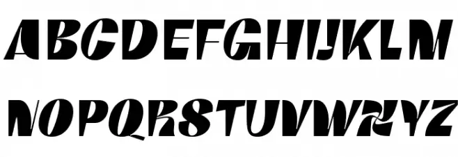 Boring Sans C Trial Heavy Italic Fuentes MAYÚSCULAS