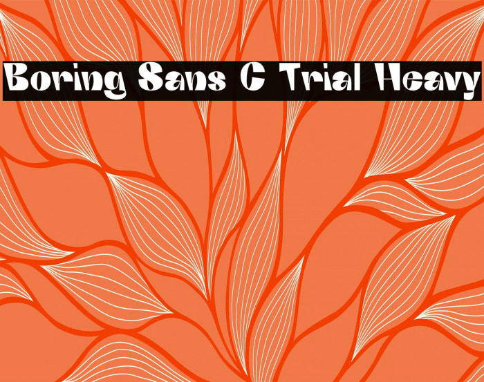 Boring Sans C Trial Heavy Example 1
