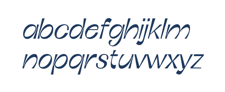 Boring Sans C Trial Light Italic Lowercase