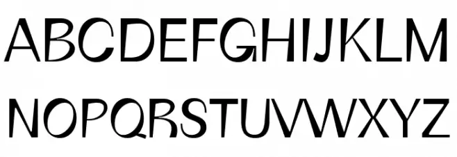 Boring Sans C Trial Light Caratteri MAIUSCOLE