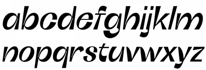 Boring Sans C Trial Medium Italic Polices MINUSCULES