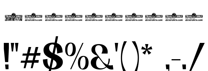 Boring Sans C Trial Medium Font OTHER CHARS