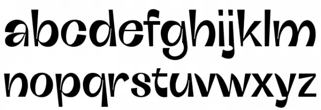 Boring Sans C Trial Medium फ़ॉन्ट लोअरकेस