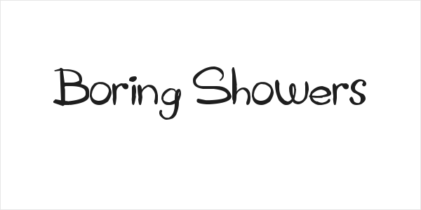 Boring Showers Logo