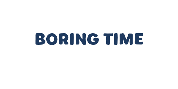 Boring Time Logo