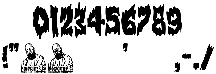 Boris Karloff Rules Font OTHER CHARS