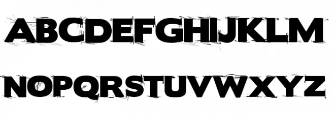 BorisBlackBloxxDirty Шрифта ВЕРХНИЙ