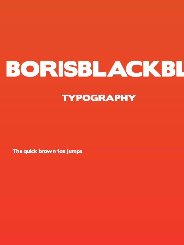 BorisBlackBloxx Poster