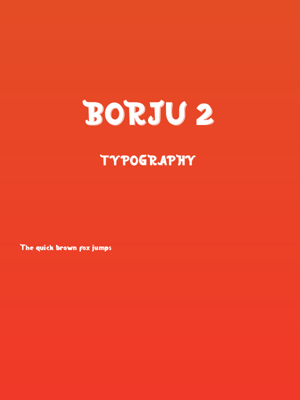 Borju 2 Poster