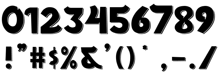 Borju2 Font OTHER CHARS