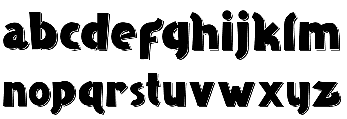 Borju2 Font LOWERCASE