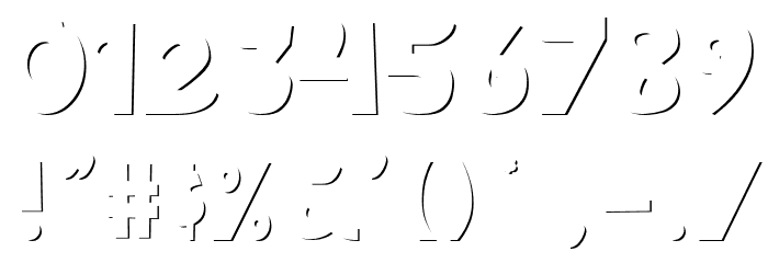 Borju3 Font OTHER CHARS