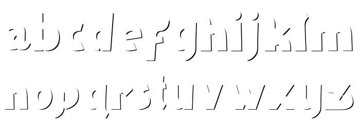 Borju3 Font LOWERCASE