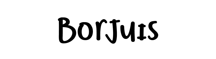 Borjuis  Free Fonts Download