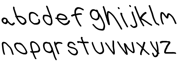Bork Bork Opposite Oblique Polices MINUSCULES