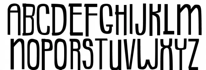 Borlogs Font UPPERCASE