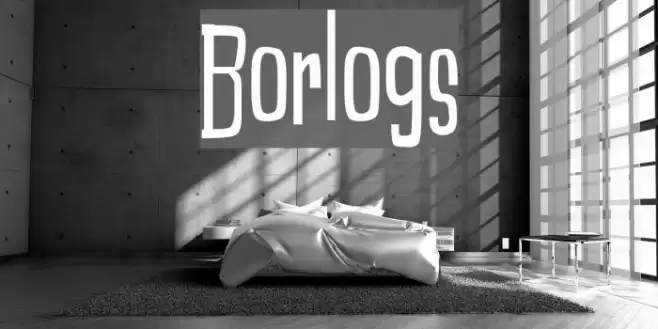 Borlogs Font examples