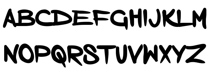 Born Addict Font LOWERCASE