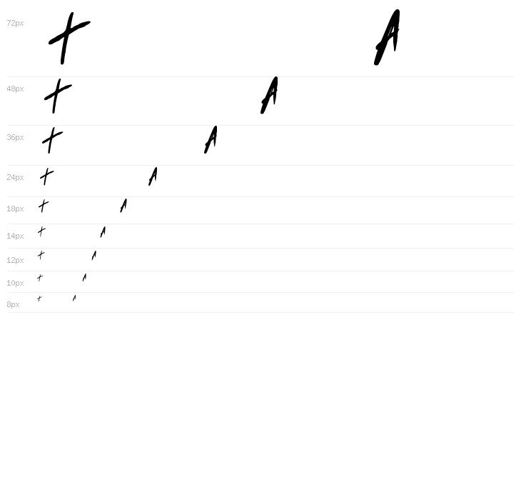 Born This Way FONT [lady gaga] Waterfall