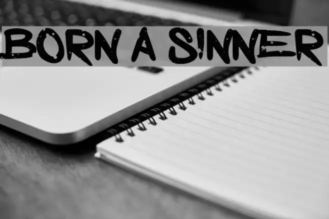 Born a Sinner Example 1