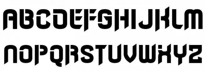 Born to Grille フォント 小文字