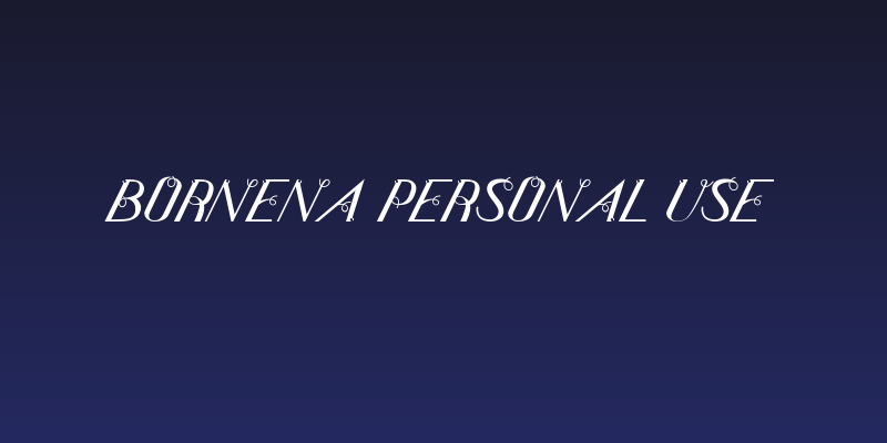 Bornena Personal Use Social Header