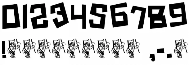 Borneo Font OTHER CHARS