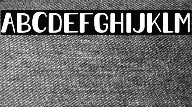 Bornywale Font examples