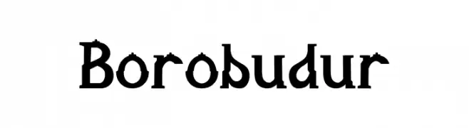 Borobudur  Fuentes Gratis Descargar