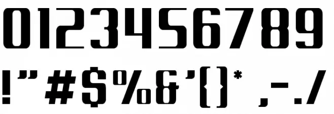 Borobudur Font OTHER CHARS