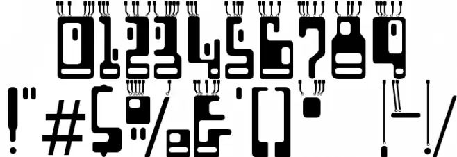 Boron-Regular Font OTHER CHARS