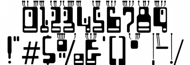 Boron-Regular Font OTHER CHARS