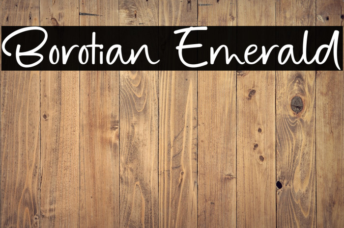 Borotian Emerald Example 3