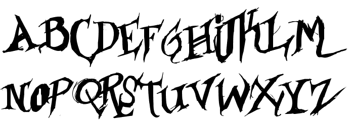 Borracho & Loko フォント 小文字