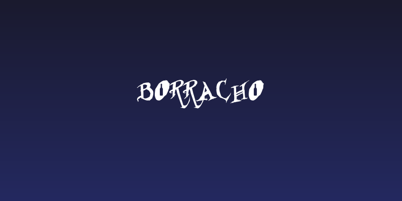 Borracho Social Header