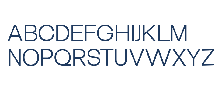 Borscha Light Uppercase