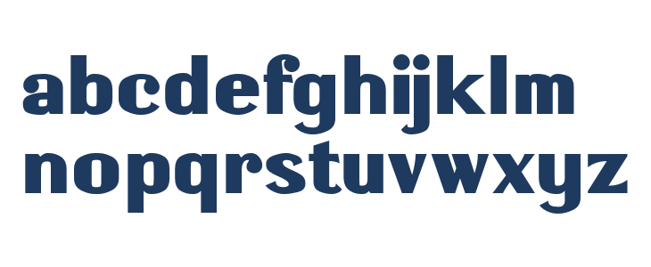 Borui950Ultra Lowercase