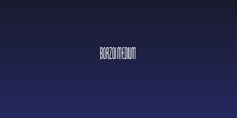 Borzoi Medium Social Header