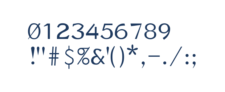 BorzoiRegular Other Characters