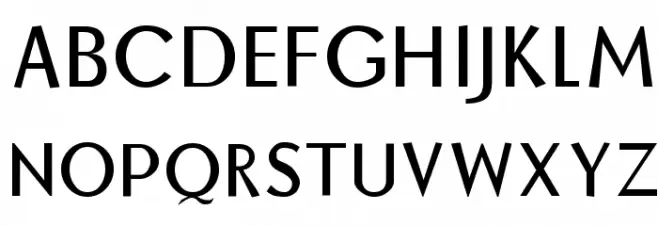 BorzoiRegular Schriftart Groß